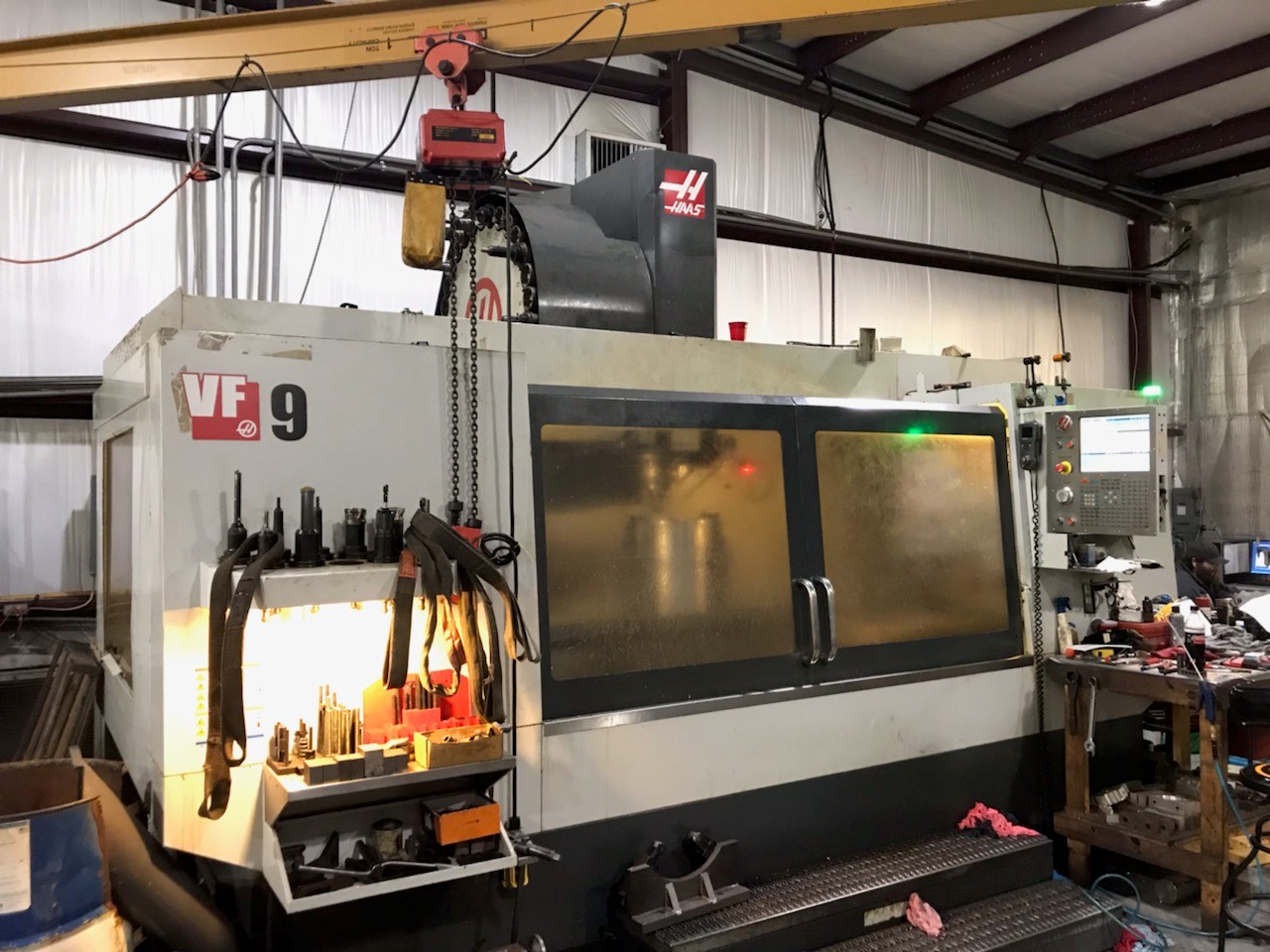 Haas VF-9/50, Machine ID: 7665